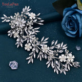 Alloy Flower Bride Tiara Wedding Headpiece Hair Accessories