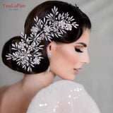 Alloy Flower Bride Tiara Wedding Headpiece Hair Accessories