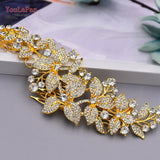 HP301 Crystal Rhinestones Headpiece Tiara Comb for Women