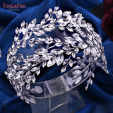 HP304 Rhinestone Crown Wedding Headband Bridal Headpieces