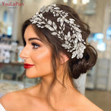 HP304 Rhinestone Crown Wedding Headband Bridal Headpieces