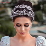 HP304 Rhinestone Crown Wedding Headband Bridal Headpieces