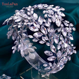 HP304 Rhinestone Crown Wedding Headband Bridal Headpieces