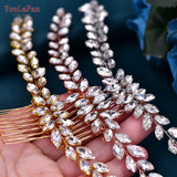 HP339 Rhinestone Bride Headdress Comb Wedding Hair Accessories