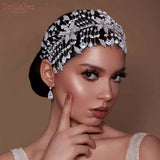 Crystal Flower Bridal Tiara Wedding Headband