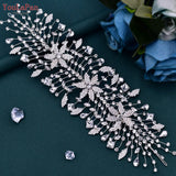 Crystal Flower Bridal Tiara Wedding Headband