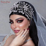 Crystal Flower Bridal Tiara Wedding Headband