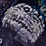 Crystal Flower Bridal Tiara Wedding Headband