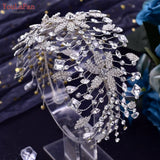 Crystal Flower Bridal Tiara Wedding Headband