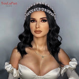 Bridal Headband Wedding Hair Jewelry Rhinestone Hair Tiaras And Crowns