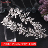 Bridal Headband Wedding Hair Jewelry Rhinestone Hair Tiaras And Crowns