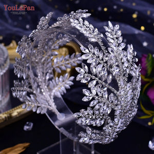 Bridal Tiara Crown Rhinestone Headwear Wedding Hair Accessories