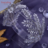 Bridal Tiara Crown Rhinestone Headwear Wedding Hair Accessories