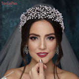 Crystal Bridal Headband Wedding Crown Hair Accessories Tiara