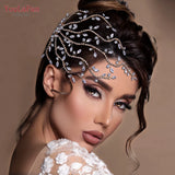 Bridal Tiara Rhinestone Wedding Head Piece Side Comb Hair Accessories