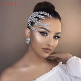Bridal Comb Rhinestone Headpiece Wedding Head Jewelry Crystal Headdress