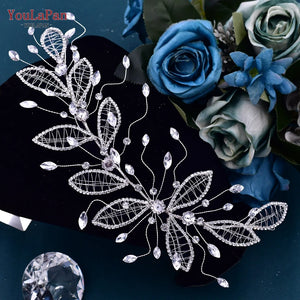 Rhinestone Bridal Headband Wedding Hair Jewelry Tiara