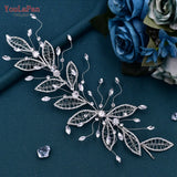 Rhinestone Bridal Headband Wedding Hair Jewelry Tiara