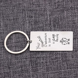 Book Lover Engraved Keychain Stainless Steel Keyrings Bag Charms