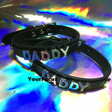 Harajuku Punk Rock Gothic Metal Leather Choker Necklace