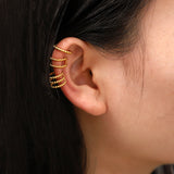 316L Stainless Steel Pea Ear Buckle Jewelry Set