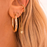 316L Stainless Steel Pea Ear Buckle Jewelry Set