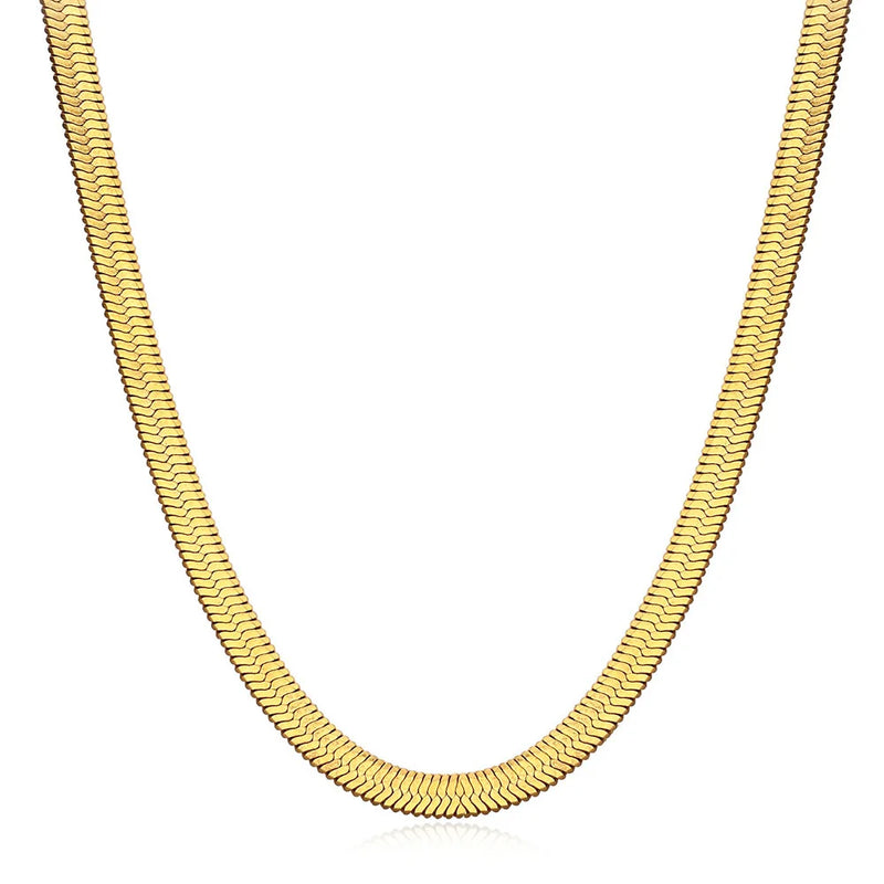 Youthway 18K Plated Snake Chain Necklace