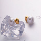 Youthway Pearl Stainless Steel Earrings Women's Jewelry Gift