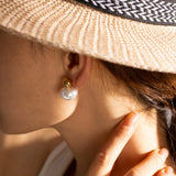 Youthway Pearl Stainless Steel Earrings Women's Jewelry Gift