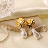 Youthway Pearl Drop Stainless Steel Earrings Gift