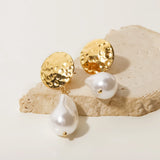 Youthway Pearl Drop Stainless Steel Earrings Gift