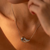 Youthway 18K Plated Water Drop Tear Drop Pendant Women Necklace