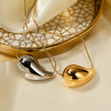 Youthway 18K Plated Water Drop Tear Drop Pendant Women Necklace