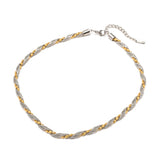 Youthway Two-Tone Stainless Steel Necklace Collar