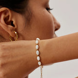 Youthway Shell Stainless Steel Bracelet for Women Stylish Waterproof Jewelry