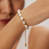 Youthway Shell Stainless Steel Bracelet for Women Stylish Waterproof Jewelry
