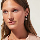Youthway Pearl Dangle Earrings 316 Stainless Steel Plated PVD Waterproof