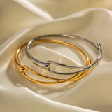 Youthway Stainless Steel Bracelet 18K Gold-plated Waterproof