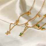 Youthway CZ Necklace 18K Plated Jewelry Women