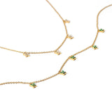 Youthway CZ Necklace 18K Plated Jewelry Women