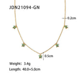 Youthway CZ Necklace 18K Plated Jewelry Women