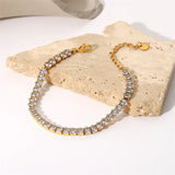 Youthway Colorful CZ Bracelet Adjustable Wrist Jewelry
