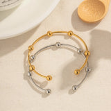 Youthway Stainless Steel Slim Bracelet Waterproof Jewelry