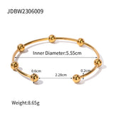 Youthway Stainless Steel Slim Bracelet Waterproof Jewelry
