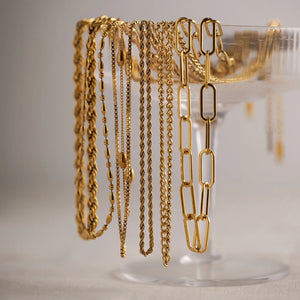 Youthway Stainless Steel Chain Necklace Autumn Winter Waterproof Jewelry