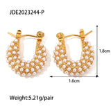 Youthway Waterproof Pearl Earrings for Women