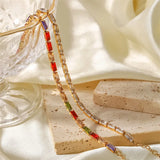 Youthway Colorful Zirconia Bracelet for Women