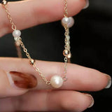 Kpop Pearl Choker Necklace Goth Chocker Collar Women
