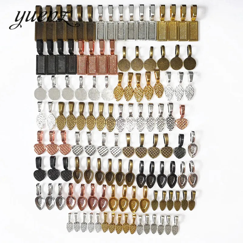 120pcs Antique Silver Plated Shovel Charms Pendants for Bracelet Making U045