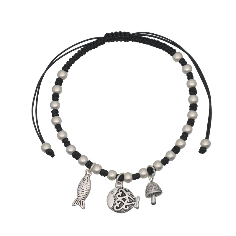 Yumfeel Vintage Charm Anklet Rope Foot Chain Women